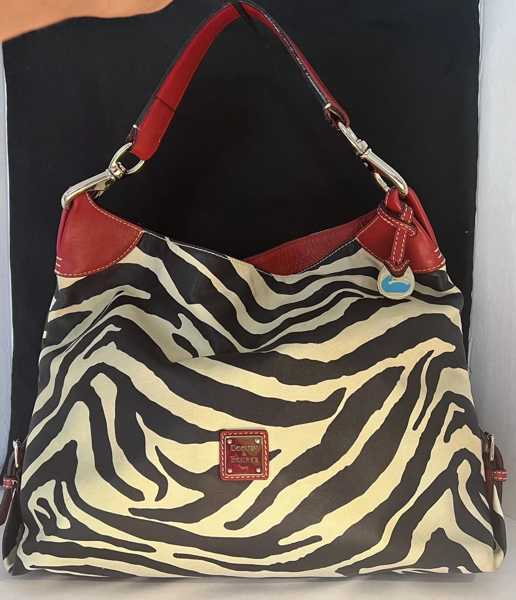 Dooney and bourke red and white purse sale