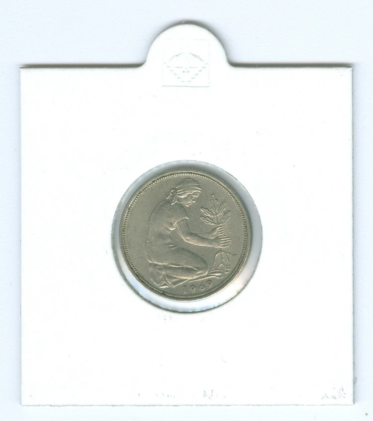 BRD  50 Pfennig  sehr schön (Wählen Sie unter: 1950-1995 mit allen Prägestätten) - Bild 1 von 1