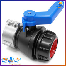 IBC Adapter Kugelhahn Auslaufhahn S62x6 Grobgewinde Zubeh&ouml;r f&uuml;r Regenwassertank