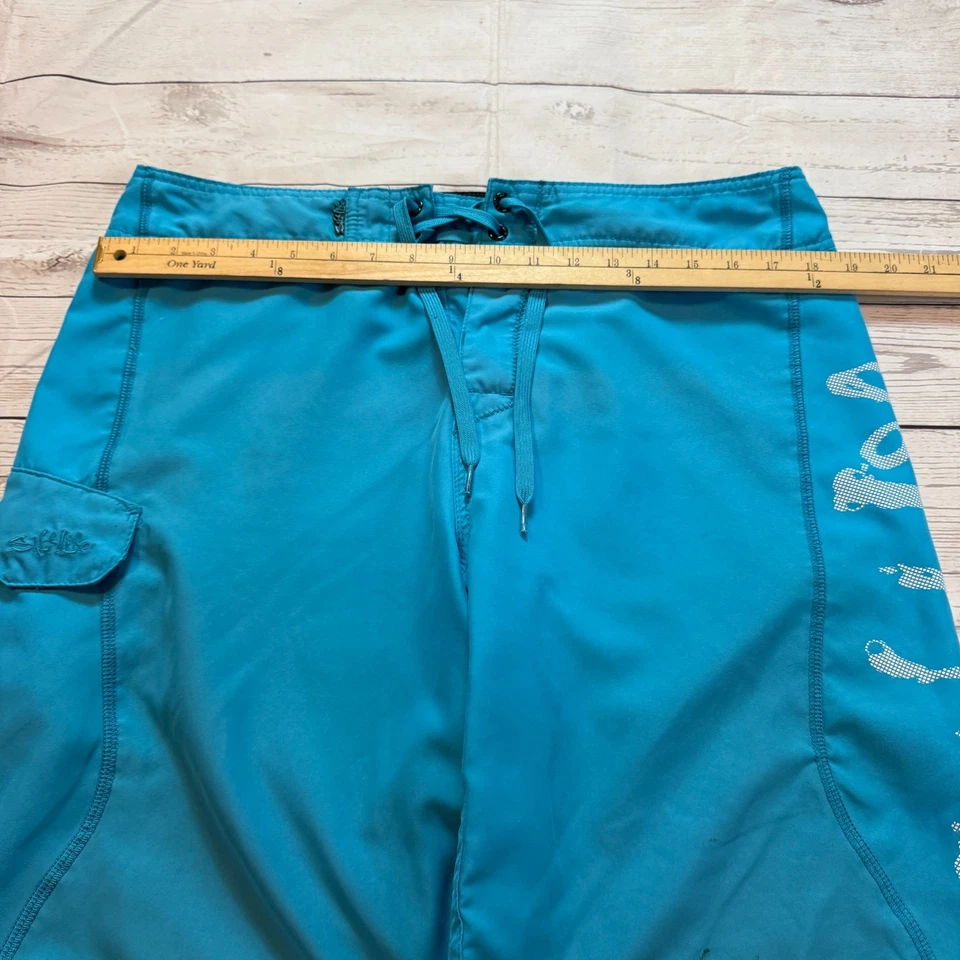 Salt Life SLX-QD Vapor Elastizado Pesca Natación Tabla Pantalones Cortos Azul Talla 34 Foto 4 de 4