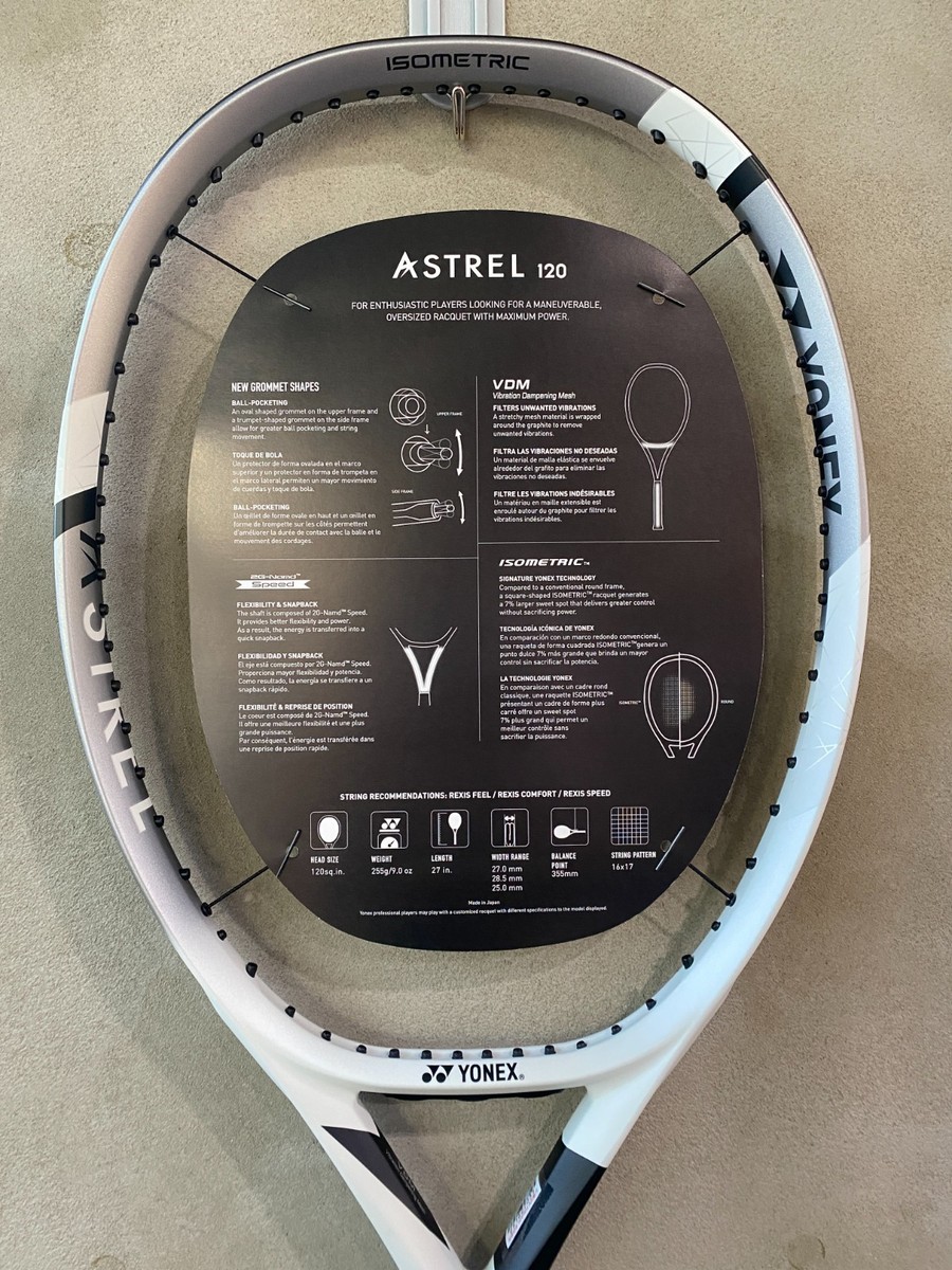 Yonex ASTREL 120 Tennis Racquet Racket 120sq 255g(9.0oz) 4 1