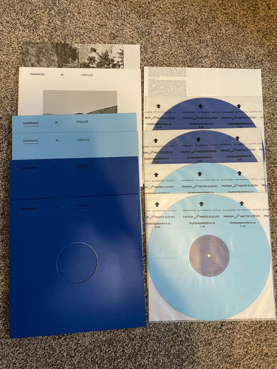 未開封！Mac Miller Swimming In Circles Box Swimming in Circles by Miller, Mac (Record, 2020) for sale online