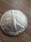 1987 American Silver Eagle Fine Silver Dollar Coin-Uncirculated Ungraded