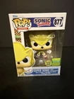 FUNKO POP ! SUPER SONIC FIRST APPEARANCE 877 GLOWS IN DARK SUMMER CONVENTION R01