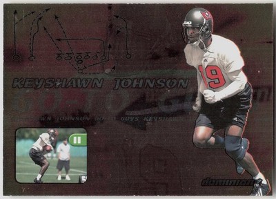 2000 SkyBox Dominion #18 G Keyshawn Johnson Go-To Guys
