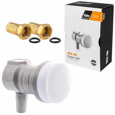 FUBA DEK 106 Single LNB 1 Teilnehmer LNC LMB FULL HDTV 3D SKY HD+ Ultra UHD 4K