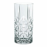 Nachtmann Highland Longdrinkglas 4-Tlg. Wasserglas Saftglas Kristallglas 375 Ml