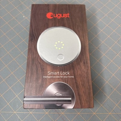 August Smart Lock Silver AUG-SL01-M01-S01 Gen 1 - Please Read