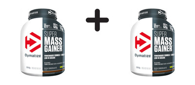 2 x Dymatize Super Mass Gainer (2943g) Rich Chocolate (25,48 EUR/kg)