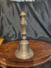 Rare early 1900's antique brass hand bell 5.5" EthosSonoma ?? — photo 1