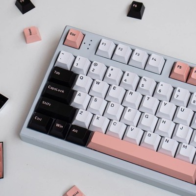 Olivia Keycaps Set 168 Keys PBT Doubleshot Keycaps Cherry Profile Custom Keyb...