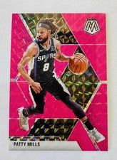 Patty Mills 2019-20 Panini Mosaic Florescent Pink Prizm /10