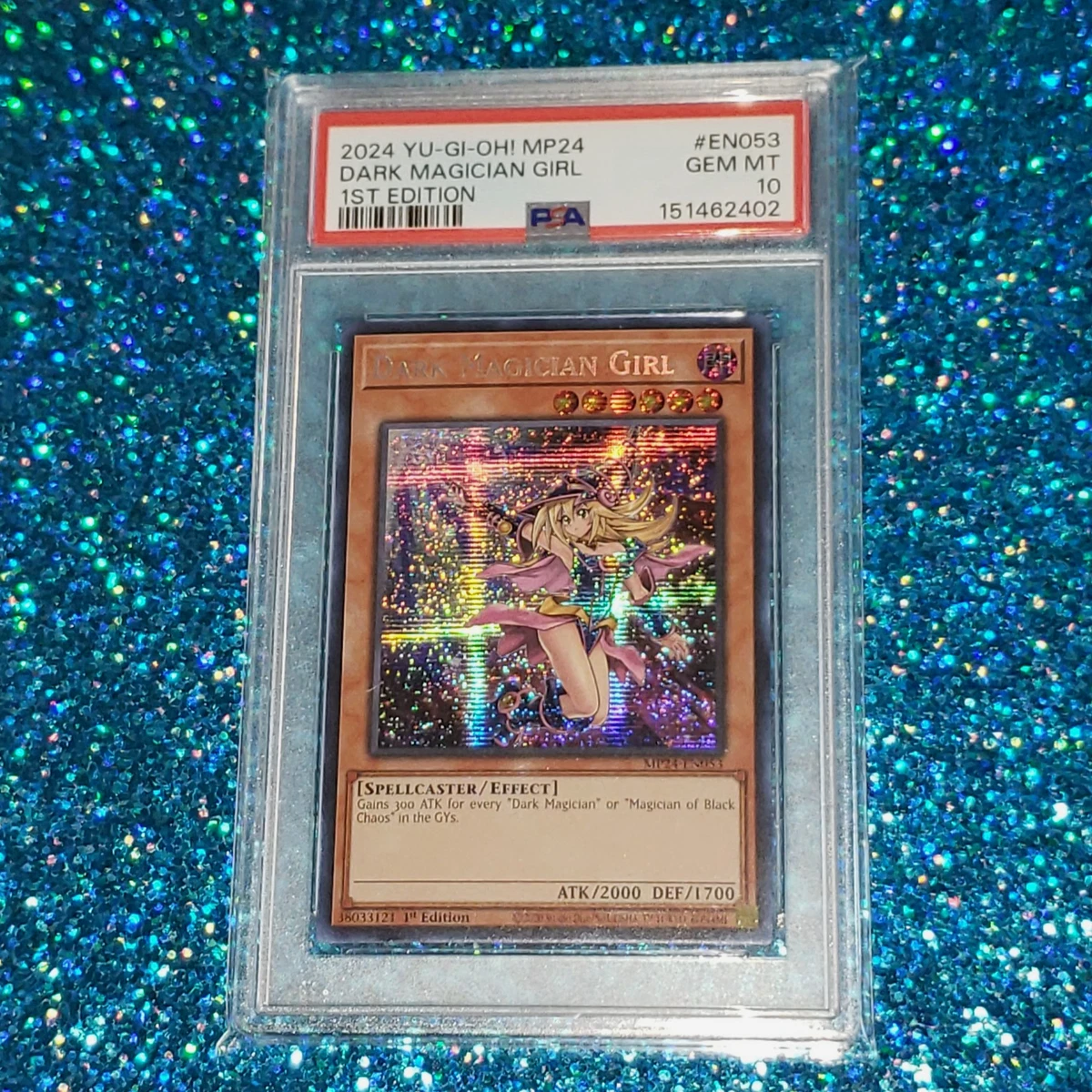 遊戯王OCG デュエルモンスターズ 2023 YU-GI-OH DARK MAGICIAN GIRL PSA 10 PSA 10 Dark Magician Girl QCDB-JP008 Quarter Century SCR Yugioh