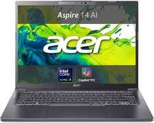 Notebook Acer Aspire 14 AI WUXGA OLED Intel Core Ultra 5-226V 16GB RAM 512GB SSD