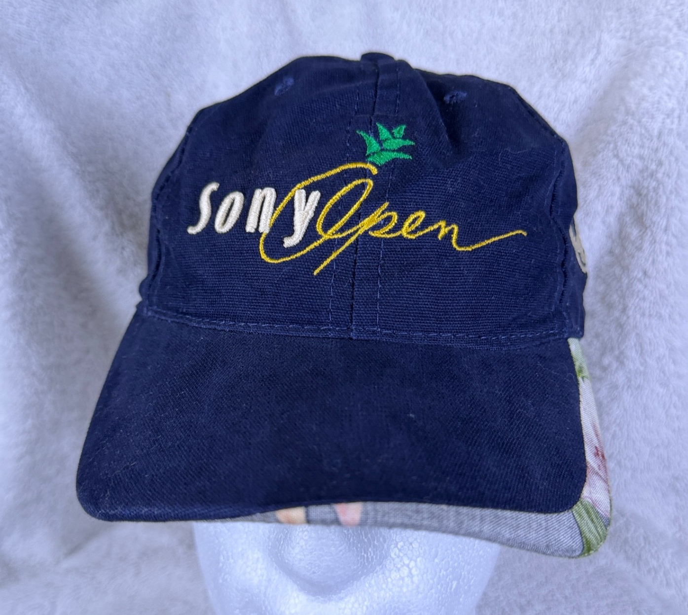 Sony Open Hawaii Golf Sports Hat Cap Blue Adult Strapback