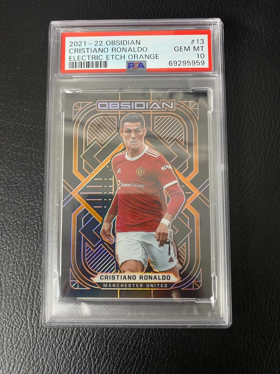 2021-22 Panini Obsidian Cristiano Ronaldo #13 for sale | eBay
