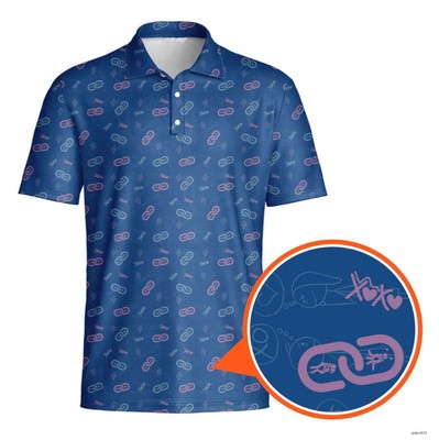 Funny Sneaky Link Golf Polo Shirt Size S-5XL