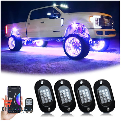 RGB Rock Light Kit Auto Multicolor Wasserdicht 12V LED