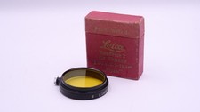Leica FIGAM Yellow 2 Filter Boxed Black Rim