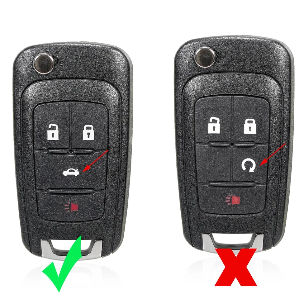 Chaveiro de carro Chevrolet Camaro Malibu Cruze 2010 2011 2012 2013 2014 2015 2016 - Imagem 2 de 4