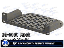 10-Inch Rack Mount Shelf Universal Equipment Tray Server Network Gear Storage