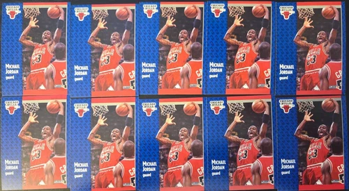 25 - 1991 Fleer #29 Michael Jordan Guard Chicago Bulls Near Mint/Mint