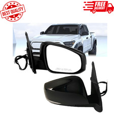 Right Passenger Side Mirror Compatible with R-Passenger Side, Gloss Black
