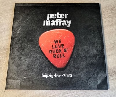 Peter Maffay - We Love Rock'n'Roll Leipzig Live 2024 - 3 Red Vinyl Signiert NEU