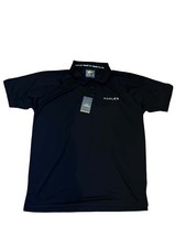 Men?s Black Trojan XL Black Polo Top Brand New With Tags