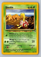 Shuckle 72/111 Common Neo Genesis Pokemon Unlimited Heavily Played on eBay