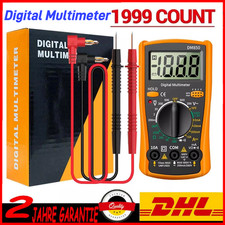Digital Multimeter Messgerät LCD AC/DC Strommesser Strom Voltmeter …