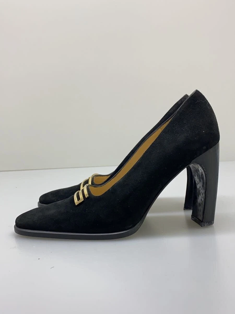 Escarpins Gucci 37 Noir à talons daim chaussures femme   état occasion