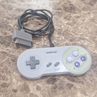 Aftermarket Controller for SNES Super Nintendo Working- Wired Gamepad