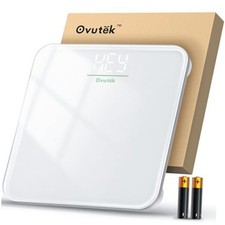 Bathroom Scale for Body Weight, Highly Accurate Digital Weighing Machine White