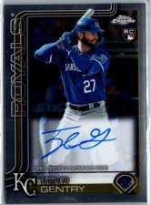 2025 Topps Chrome Tyler Gentry Base RC Auto #RA-TGE Royals