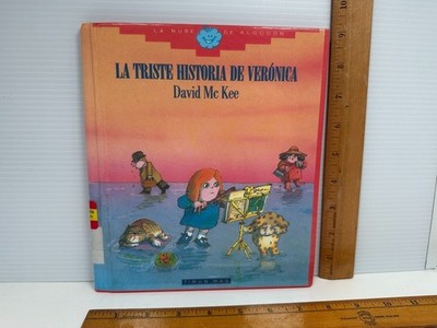 la triste historia de veronica SPANISH Books Ex-Lib Teacher Homeschool Children