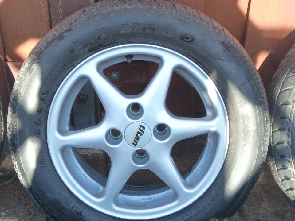 Alufelgen 14 Zoll mit Sommerreifen Audi, Seat usw. - Bild 3 von 4