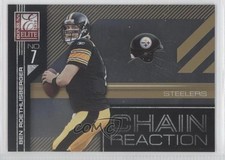 2010 Donruss Elite Chain Reaction Gold 608/999 Ben Roethlisberger #4 0a7