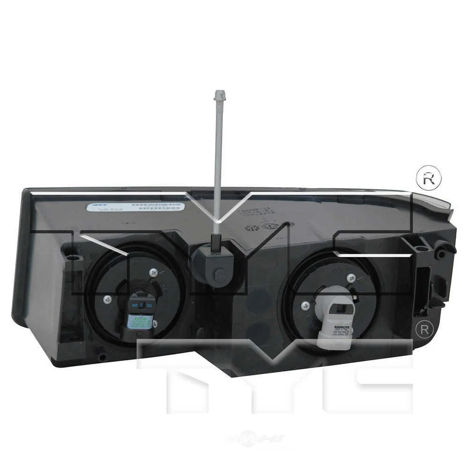 Headlight Assembly fits 2002-2006 Chevrolet Avalanche 1500 Avalanche 2500 TYC - Image 2 of 4