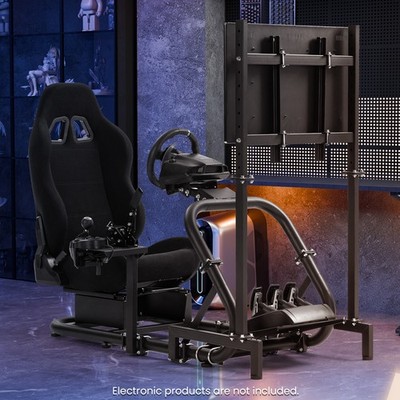 Minneer G29 Racing Simulator Cockpit Stand Fit Logitech G923 Thrustmaster Moza
