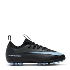 Image of Junior Nike Zoom Vapor 16 Academy AG Football Boots - Black/Blue UK Size 3.5 