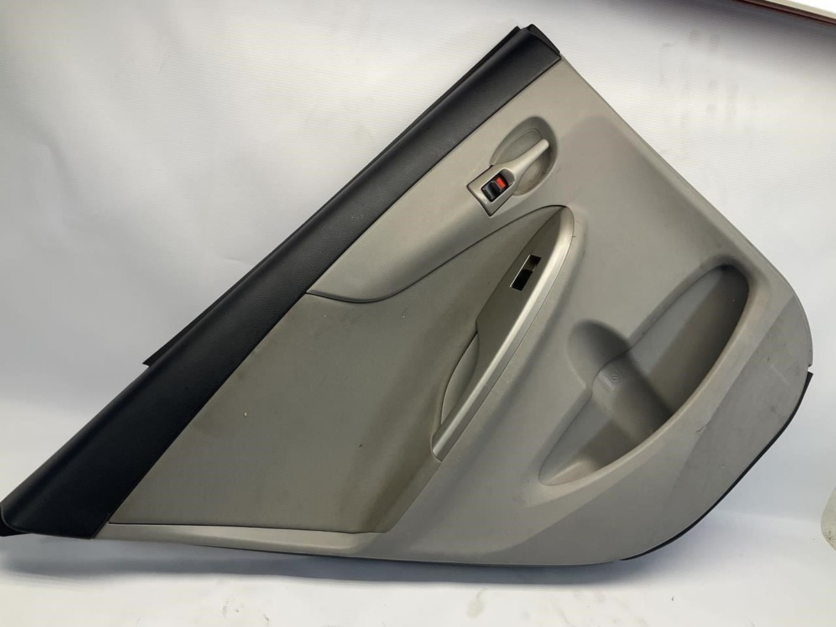 11-13 Toyota Corolla Interior Rear Left Driver Door Trim Panel