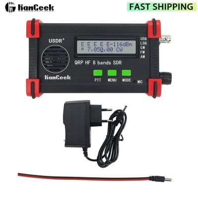 HamGeek USDR+ 5W QRP HF 8-Band SDR Transceiver FT8 USB LSB HF Transceiver no Mic