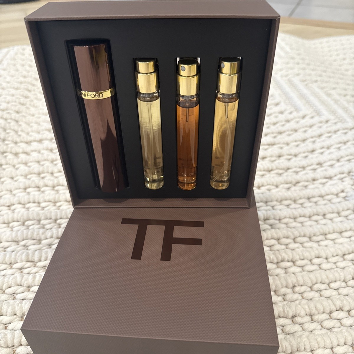 TOM FORD PRIVATE BLEND WOODS COLLECTION SANTAL BLUSH EBENE FUME