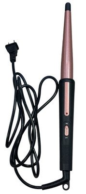 Hair Curling Wand 0.5-1Inch Tapered Curling Iron Professional Ceramic Curler