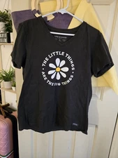 Life Is Good Women's Short Sleeve T-Shirt Large