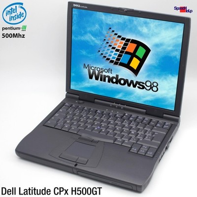 Dell Latitude CPx H500GT Notebook Laptop Windows 98 Parallel Port