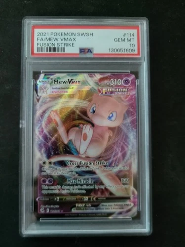 Fusion Strike Mew VMAX Fusion Strike Mew VMAX #114