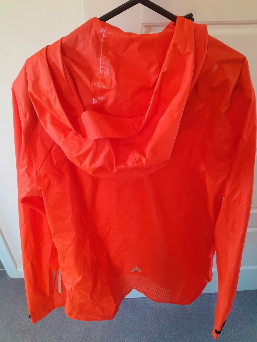 Altura Mens Cycling Nightvision Water Wind Jacket Road Gravel Orange Size Medium
