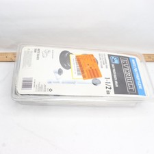 Everbilt Easy Touch Pipe Bath Waste Overflow Drain Matte Black 1-1/2" x 1.67'